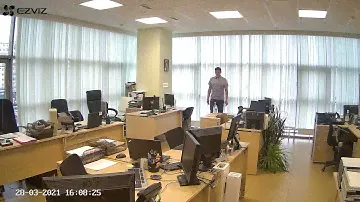 Видеокамера EZVIZ C6W - Светлое время суток
