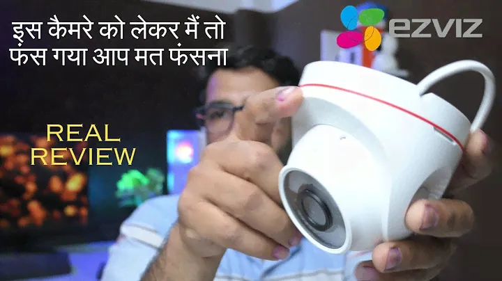C4W  BY EZVIZ (hikvision)REVIEW in hindi || wifi outdoor camera with siren and strob light||